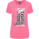 Teacher Ill Just Wait Teaching Maths Enlish Womens Wider Cut T-Shirt Azalea