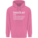 Teacher Maths English Science Sport Funny Mens 80% Cotton Hoodie Azelea