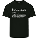 Teacher Maths English Science Sport Funny Mens Cotton T-Shirt Tee Top Black
