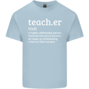Teacher Maths English Science Sport Funny Mens Cotton T-Shirt Tee Top Light Blue