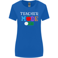 Teacher Mode Off Funny Teaching Holiday Womens Wider Cut T-Shirt Royal Blue