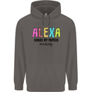 Teaching Grade My Papers Funny Teacher Mens 80% Cotton Hoodie Charcoal