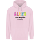 Teaching Grade My Papers Funny Teacher Mens 80% Cotton Hoodie Light Pink