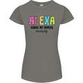 Teaching Grade My Papers Funny Teacher Womens Petite Cut T-Shirt Charcoal
