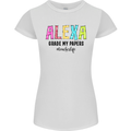 Teaching Grade My Papers Funny Teacher Womens Petite Cut T-Shirt White