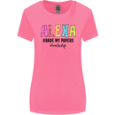 Teaching Grade My Papers Funny Teacher Womens Wider Cut T-Shirt Azalea