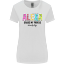 Teaching Grade My Papers Funny Teacher Womens Wider Cut T-Shirt White