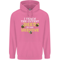 Teaching I Teach the Cutest Bees Teacher Childrens Kids Hoodie Azalea