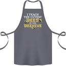 Teaching I Teach the Cutest Bees Teacher Cotton Apron 100% Organic Steel