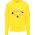 Teaching I Teach the Cutest Bees Teacher Kids Sweatshirt Jumper Yellow