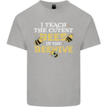 Teaching I Teach the Cutest Bees Teacher Kids T-Shirt Childrens Sports Grey