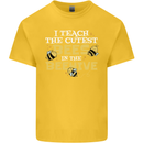 Teaching I Teach the Cutest Bees Teacher Kids T-Shirt Childrens Yellow