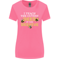 Teaching I Teach the Cutest Bees Teacher Womens Wider Cut T-Shirt Azalea