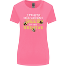 Teaching I Teach the Cutest Bees Teacher Womens Wider Cut T-Shirt Azalea