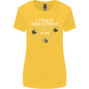 Teaching I Teach the Cutest Bees Teacher Womens Wider Cut T-Shirt Yellow