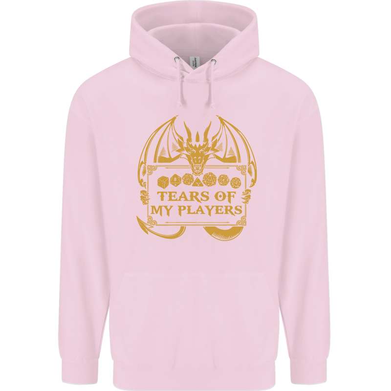 Tears of My Players RPG Role Playing Games Childrens Kids Hoodie Light Pink