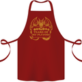 Tears of My Players RPG Role Playing Games Cotton Apron 100% Organic Maroon
