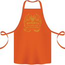Tears of My Players RPG Role Playing Games Cotton Apron 100% Organic Orange