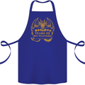 Tears of My Players RPG Role Playing Games Cotton Apron 100% Organic Royal Blue
