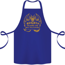 Tears of My Players RPG Role Playing Games Cotton Apron 100% Organic Royal Blue