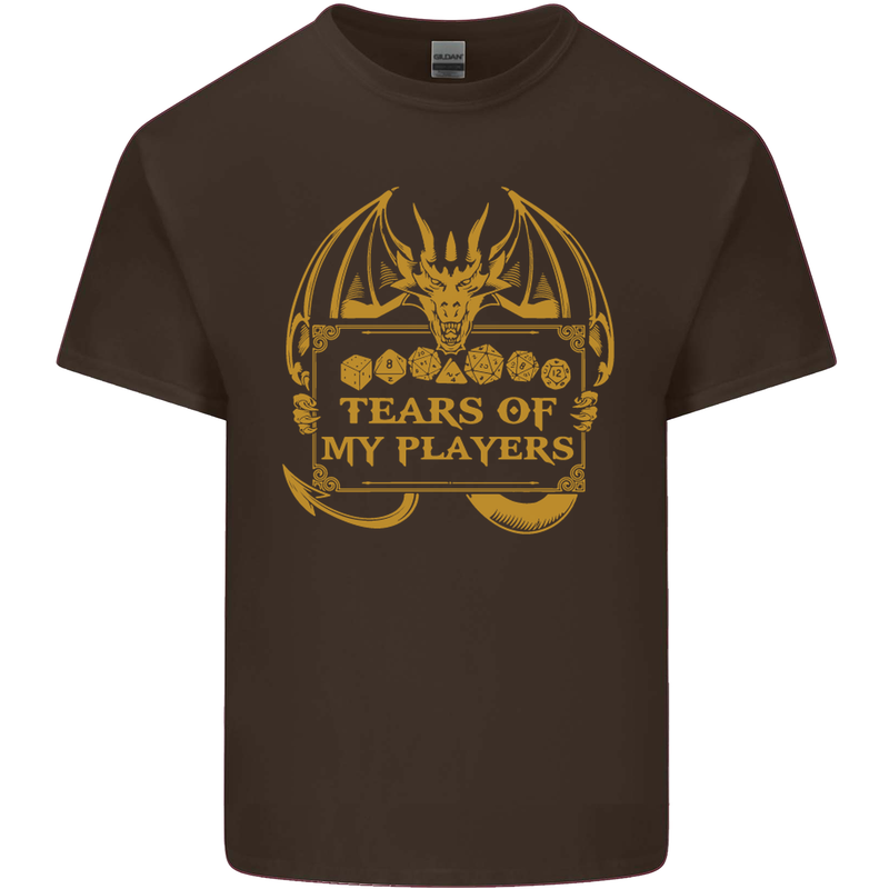 Tears of My Players RPG Role Playing Games Kids T-Shirt Childrens Chocolate