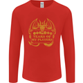 Tears of My Players RPG Role Playing Games Mens Long Sleeve T-Shirt Red