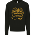 Tears of My Players RPG Role Playing Games Mens Sweatshirt Jumper Black