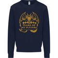 Tears of My Players RPG Role Playing Games Mens Sweatshirt Jumper Navy Blue