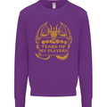 Tears of My Players RPG Role Playing Games Mens Sweatshirt Jumper Purple