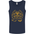 Tears of My Players RPG Role Playing Games Mens Vest Tank Top Navy Blue