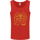 Tears of My Players RPG Role Playing Games Mens Vest Tank Top Red
