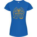 Tears of My Players RPG Role Playing Games Womens Petite Cut T-Shirt Royal Blue
