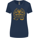 Tears of My Players RPG Role Playing Games Womens Wider Cut T-Shirt Navy Blue