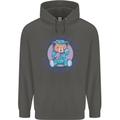 Tested Positive for Tired Teddy Bear Sleeping Childrens Kids Hoodie Storm Grey