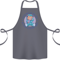 Tested Positive for Tired Teddy Bear Sleeping Cotton Apron 100% Organic Steel
