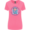 Tested Positive for Tired Teddy Bear Sleeping Womens Wider Cut T-Shirt Azalea