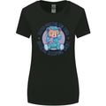 Tested Positive for Tired Teddy Bear Sleeping Womens Wider Cut T-Shirt Black
