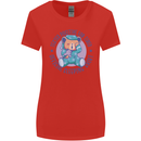 Tested Positive for Tired Teddy Bear Sleeping Womens Wider Cut T-Shirt Red