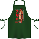 Tetsuo Shima Japanese Anime Cotton Apron 100% Organic Forest Green