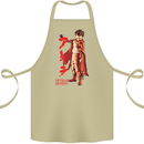 Tetsuo Shima Japanese Anime Cotton Apron 100% Organic Khaki