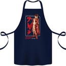 Tetsuo Shima Japanese Anime Cotton Apron 100% Organic Navy Blue