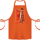 Tetsuo Shima Japanese Anime Cotton Apron 100% Organic Orange