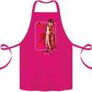 Tetsuo Shima Japanese Anime Cotton Apron 100% Organic Pink