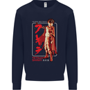 Tetsuo Shima Japanese Anime Kids Sweatshirt Jumper Navy Blue