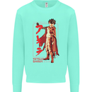 Tetsuo Shima Japanese Anime Kids Sweatshirt Jumper Peppermint
