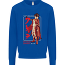 Tetsuo Shima Japanese Anime Kids Sweatshirt Jumper Royal Blue