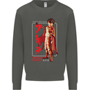 Tetsuo Shima Japanese Anime Kids Sweatshirt Jumper Storm Grey