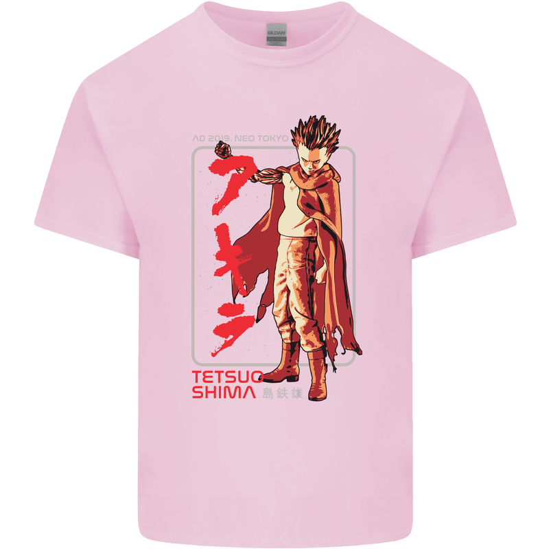Tetsuo Shima Japanese Anime Kids T-Shirt Childrens Light Pink