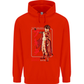 Tetsuo Shima Japanese Anime Mens 80% Cotton Hoodie Bright Red