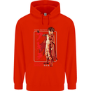 Tetsuo Shima Japanese Anime Mens 80% Cotton Hoodie Bright Red